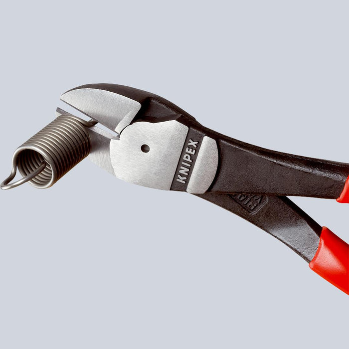 Knipex | Plier Diagonal Cut: Hi-Leverage - 160mm PVC