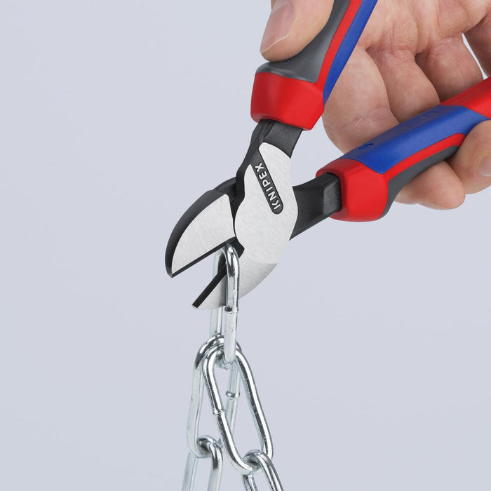 Knipex | Plier Diagonal Cut: Hi-Leverage - 180mm Com
