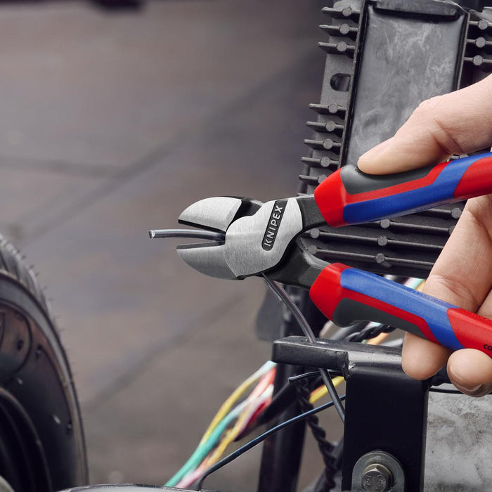 Knipex | Plier Diagonal Cut: Hi-Leverage - 180mm Com