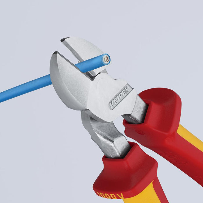 Knipex | VDE Plier Diagonal Cut: Hi-Leverage - 200mm