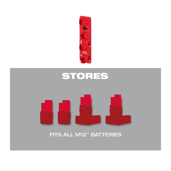 Milwaukee | PACKOUT M12 Battery Holder - 1pc