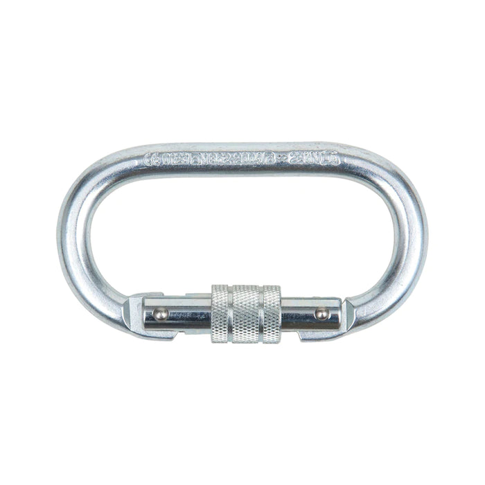 Wurth | Locking Carabiner Oval with Screw Locking Device
