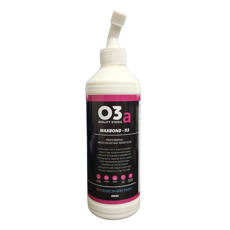 O3a Maxbond - D3 Professional Water-Resistant Wood Glue 500ml-Toolcraft