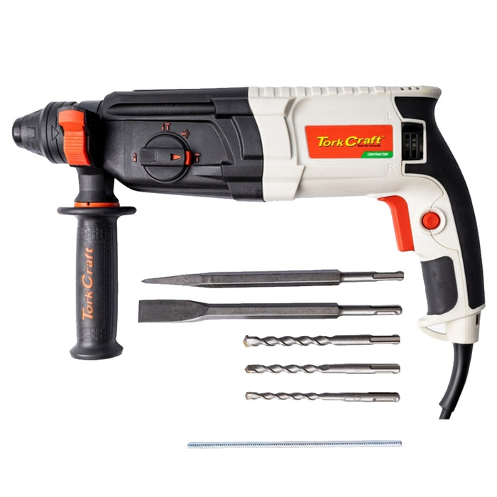 Tork Craft Rot. Hammer 800w 220v 2.8j Sds-+ 4 Func 5500 Ipm
