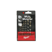 Milwaukee | Multi material Drill bit set (7pc)-Toolcraft