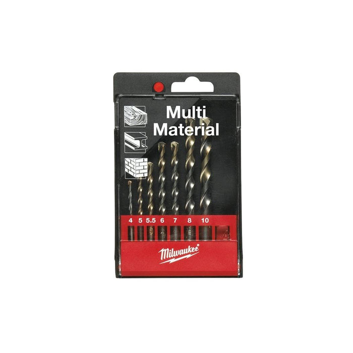 Milwaukee | Multi material Drill bit set (7pc)