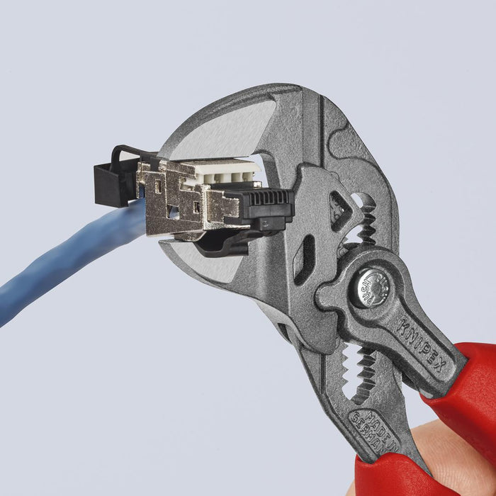 Knipex | Plier Wrench Chrome: PVC Grip - 250mm