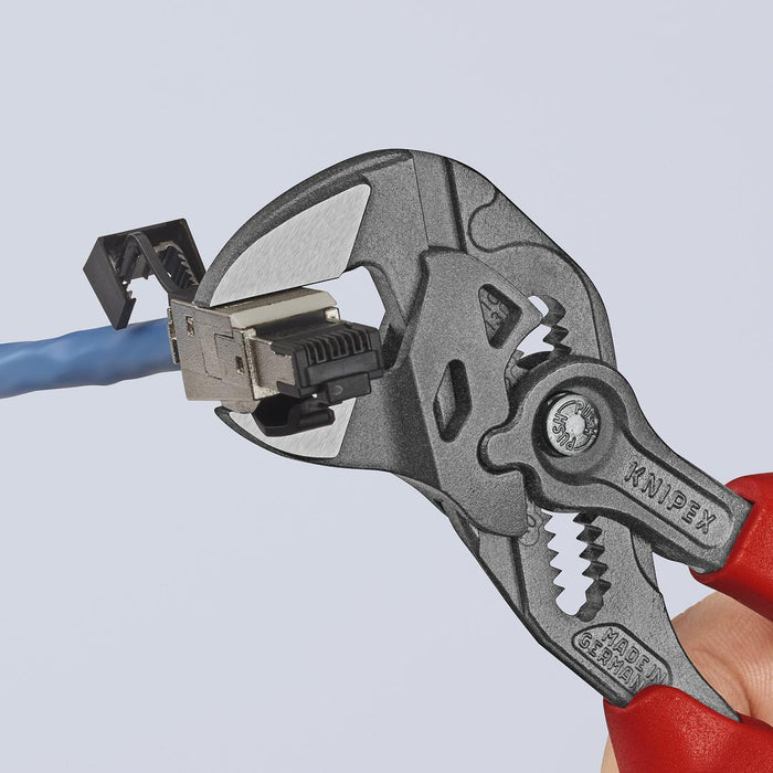 Knipex | Plier Wrench Chrome: PVC Grip - 250mm
