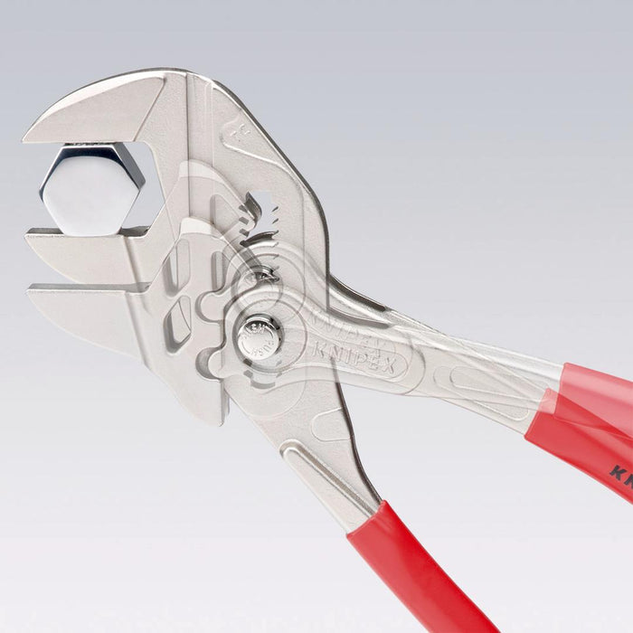 Knipex | Plier Wrench Chrome: PVC Grip - 150mm