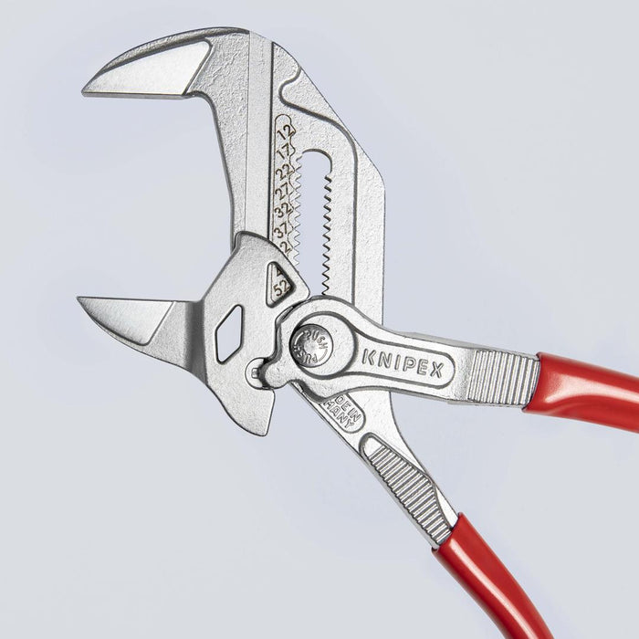 Knipex | Plier Wrench Chrome: PVC Grip - 250mm