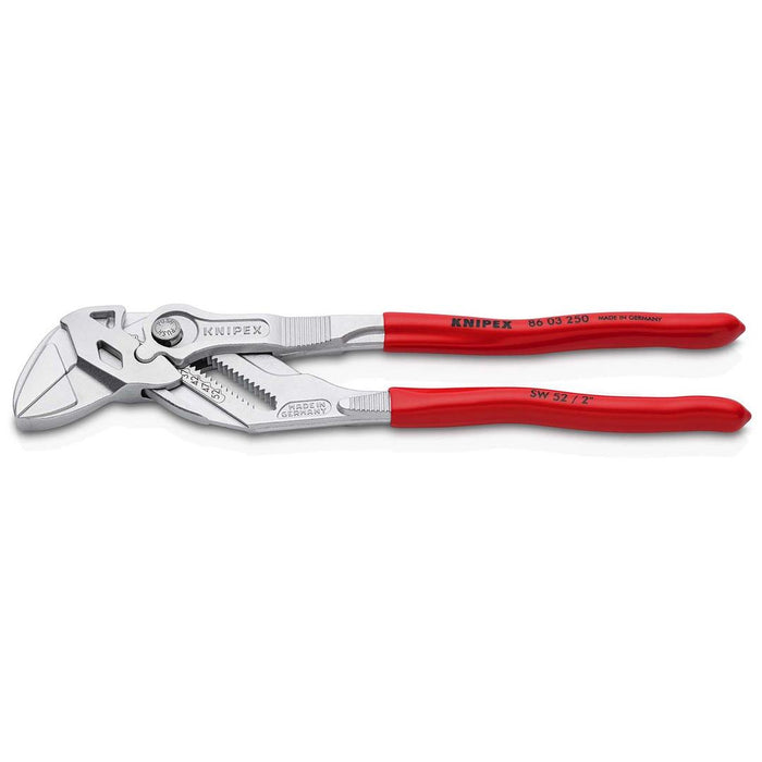 Knipex | Plier Wrench Chrome: PVC Grip - 250mm