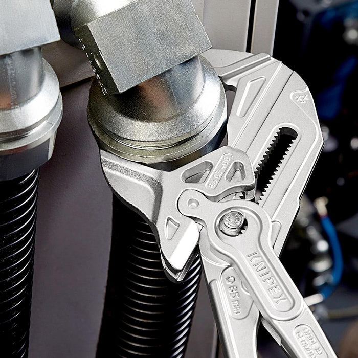 Knipex | Plier Wrench Chrome: PVC Grip - 400mm