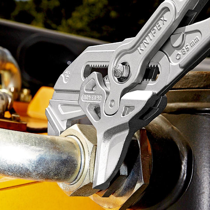 Knipex | Plier Wrench Chrome: PVC Grip - 400mm