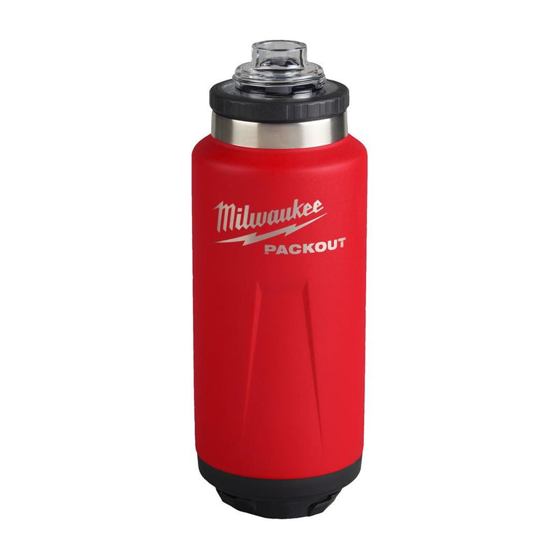 Milwaukee | Packout Bottle 1065 ml Chug Lid Red-Toolcraft