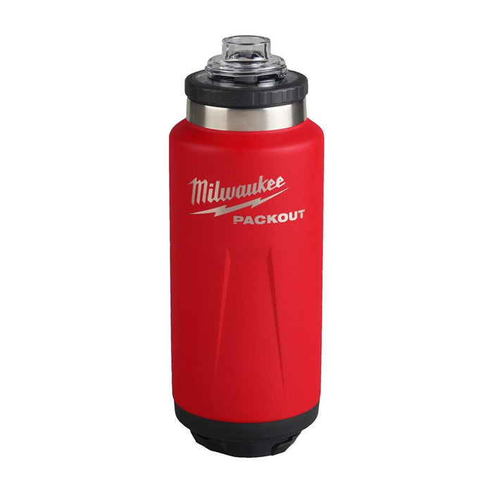 Milwaukee | Packout Bottle 1065 ml Chug Lid Red
