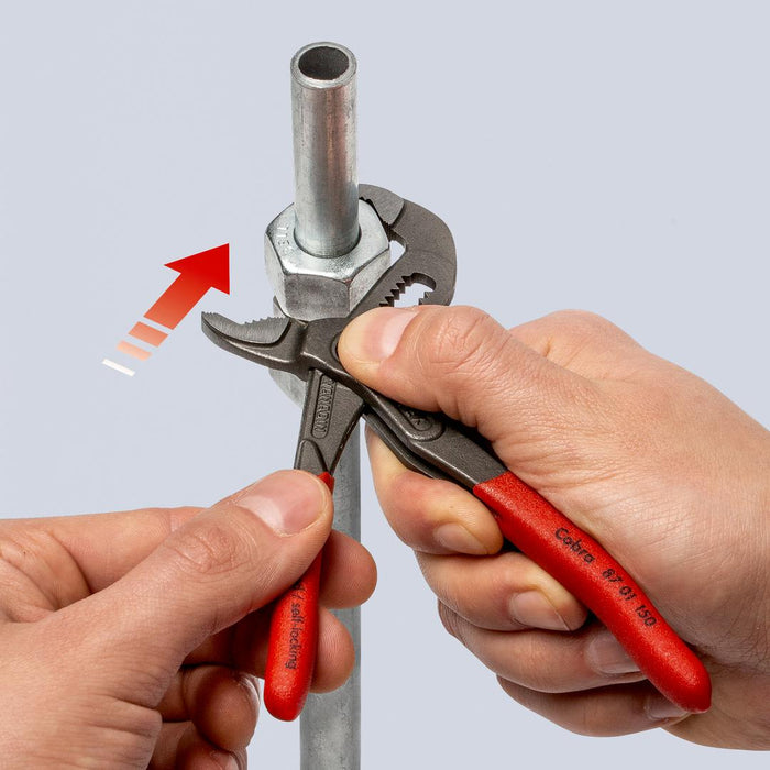 Knipex | Plier Water Pump Cobra®: PVC Grip - 150mm