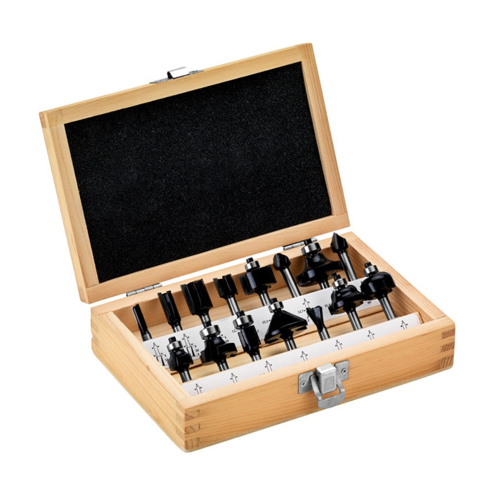 Metabo | Router Assortment "sp" 6mm 15 Pieces