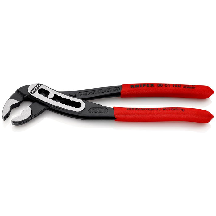 Knipex | Plier Water Pump Alligator: PVC Grip - 180mm