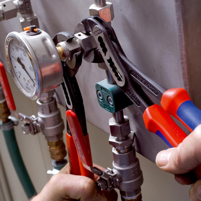 Knipex | Plier Water Pump Alligator: PVC Grip - 180mm