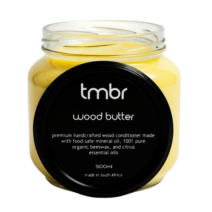 tmbr | Wood Butter 500ml Glass Jar