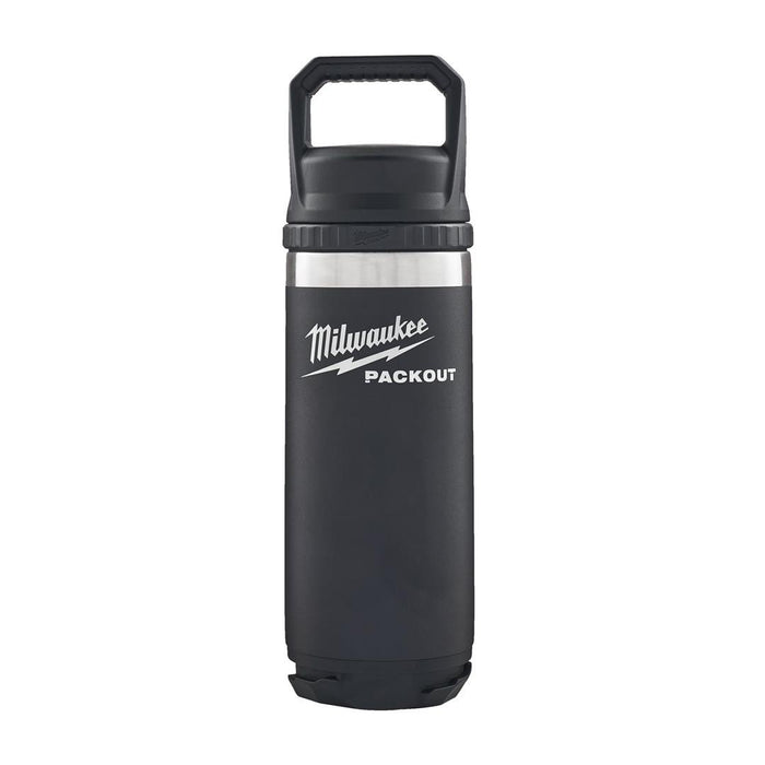 Milwaukee | Packout Bottle 532 ml Chug Lid Black