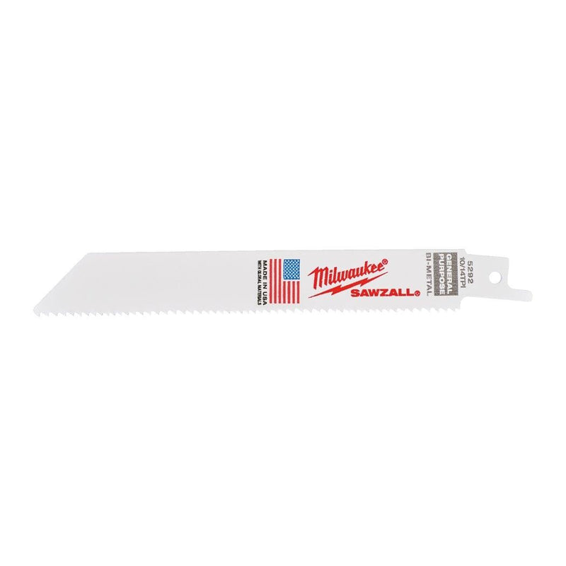 Milwaukee | 150mm x 10 / 14 Tpi - 5 pc MM/Wood/Metal/Plastic-Toolcraft