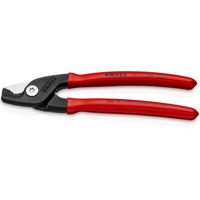 Knipex | Cable Shears: PVC Grip - 160mm