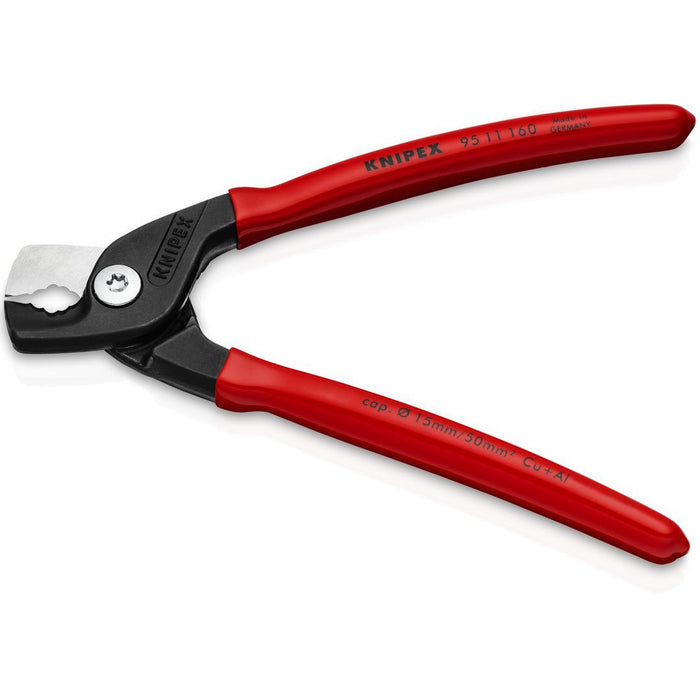 Knipex | Cable Shears: PVC Grip - 160mm
