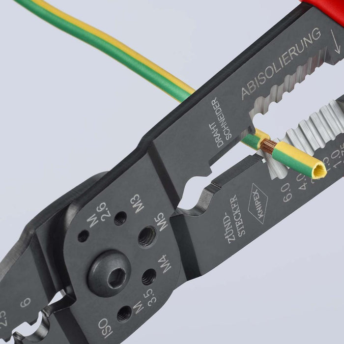 Knipex | Plier Crimping: Non-Insolated - 230mm