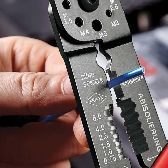 Knipex | Plier Crimping: Non-Insolated - 230mm