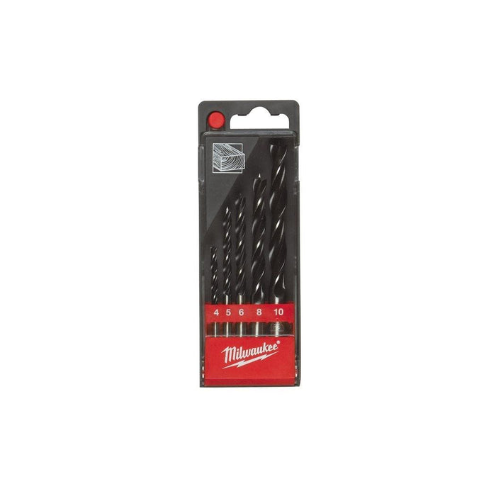 Milwaukee | Lip & Spur Bit Set 5pc Wood Drill Bit Set