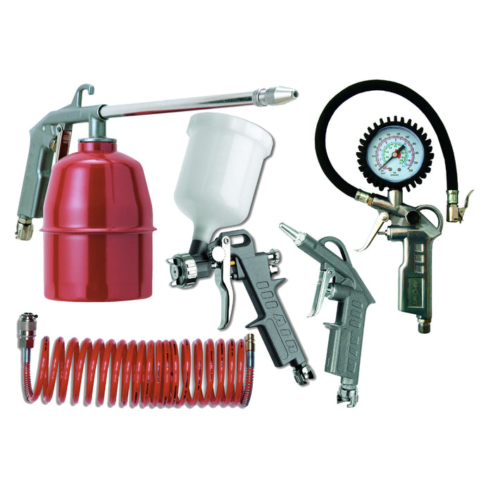 AirCraft | 5 Piece G Feed Spray Gun Kit