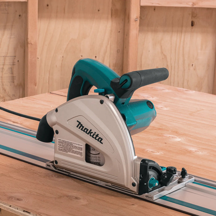 Makita | Plunge Cut Saw SP6000 + 1,4m Guide Rail x 2 + Connector