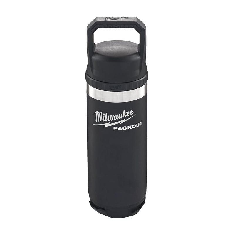 Milwaukee | Packout Bottle 532 ml Chug Lid Black-Toolcraft
