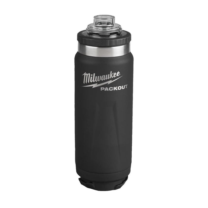 Milwaukee | Packout Bottle 532 ml Chug Lid Black