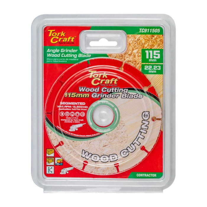 Tork Craft Wood Cutting Blade 115mm x 22.23mm