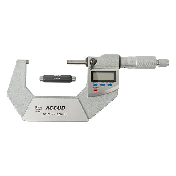 Accud | Micrometer Metric Digital Outside IP54 50-75mm