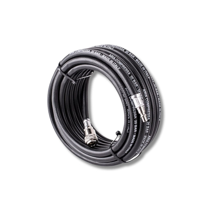 GAV | Rubber Air Hose 10mm x 10m with Quick Couplers