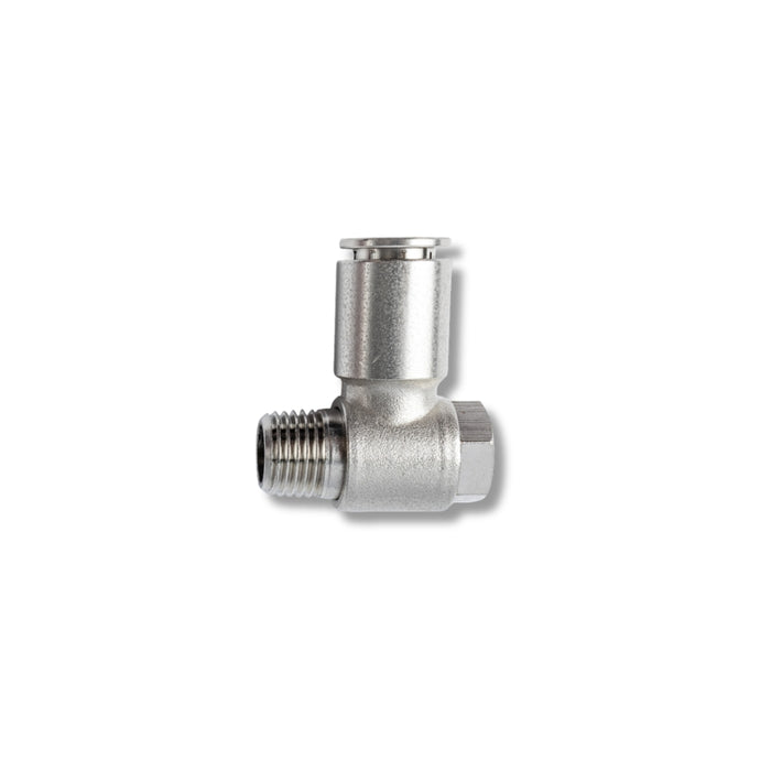 AirCraft | Elbow Metal Swivel 10mm X 1/4" M