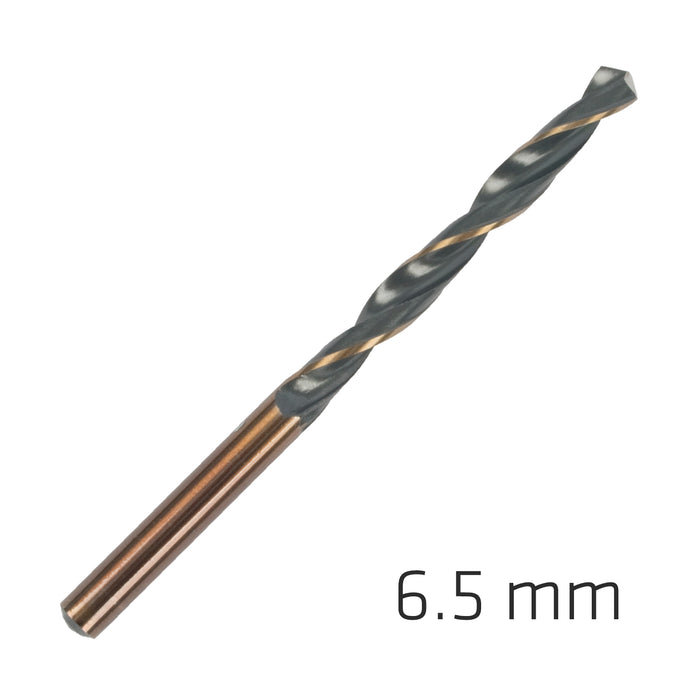Alpen | Hss Sprint Master 6.5mm 10-Pack Hang Tag Din 338 Drill Bits