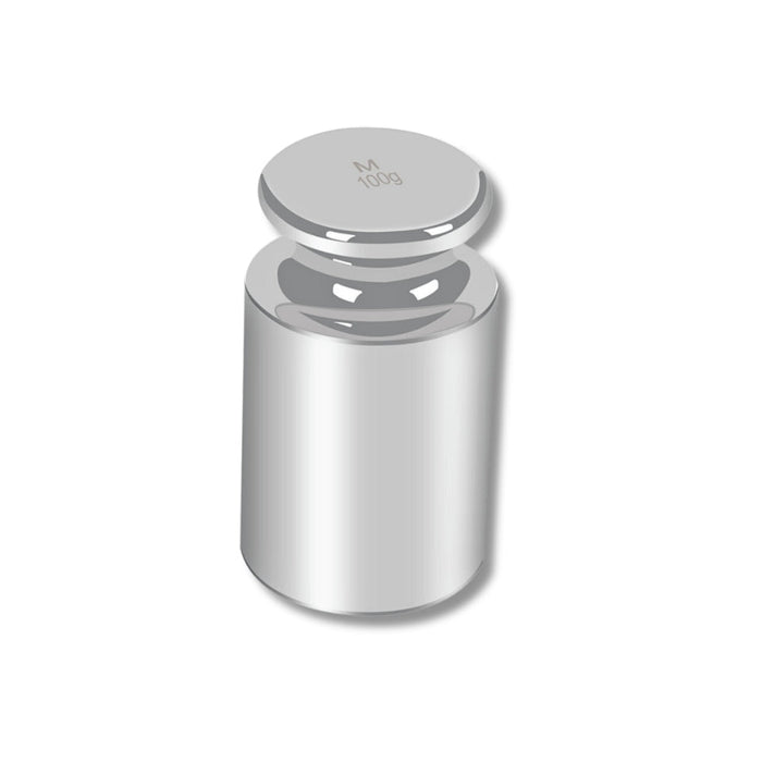 Accud | Cylindrical Calibration Weight 100Gram Stainless Steel