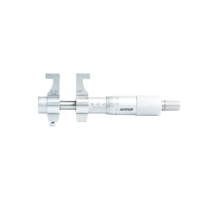 Accud | Micrometer Inside 25-50mm with Setting Ring-Toolcraft