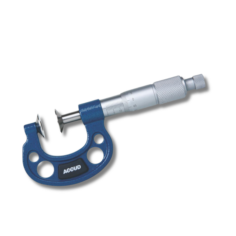 Accud | Micrometer Non-Rotating Spindle Disk 25-50mm-Toolcraft