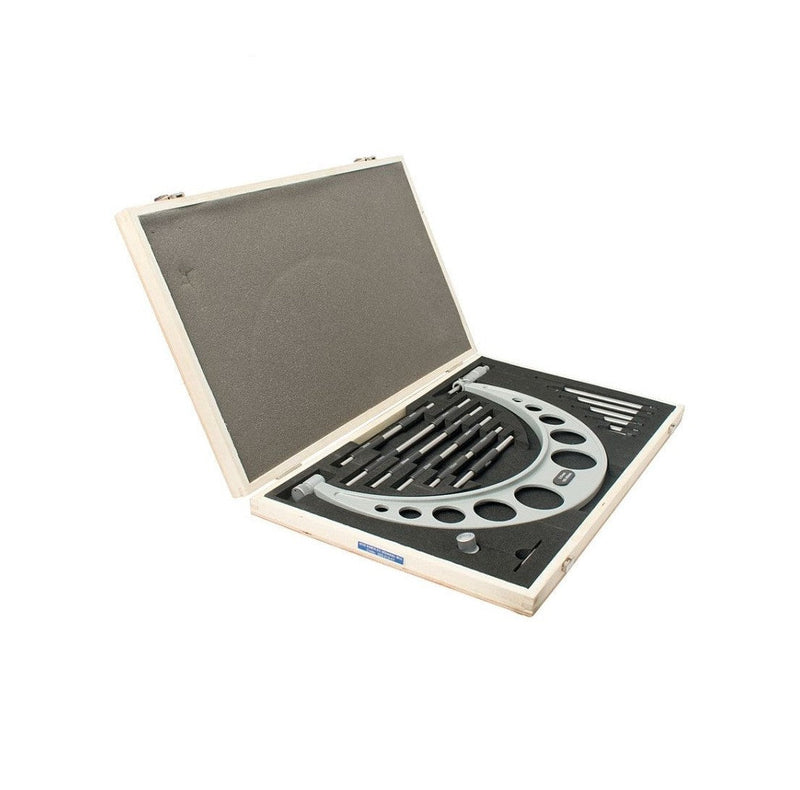 Accud | Micrometer Outside with Interchangeable Anvils 150-300mm-Toolcraft