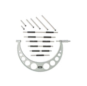 Accud | Micrometer Outside with Interchangeable Anvils 150-300mm-Toolcraft