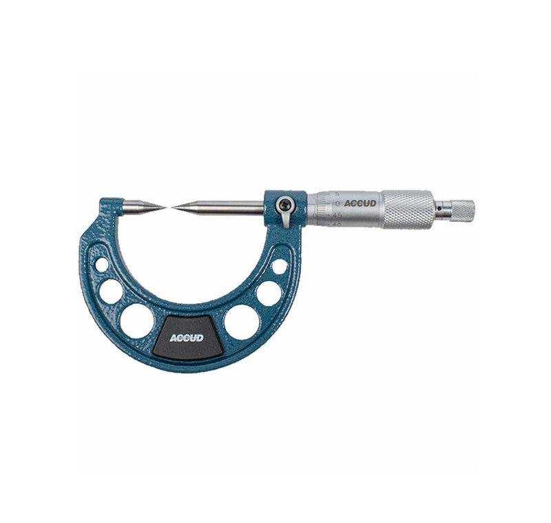 Accud | Micrometer Point 30º 0-25Mm 0,004Mm Accuracy-Toolcraft