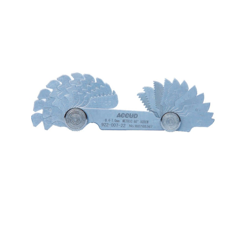 Accud | Pitch Gauge Metric 60º 0,4-7,0Mm-Toolcraft