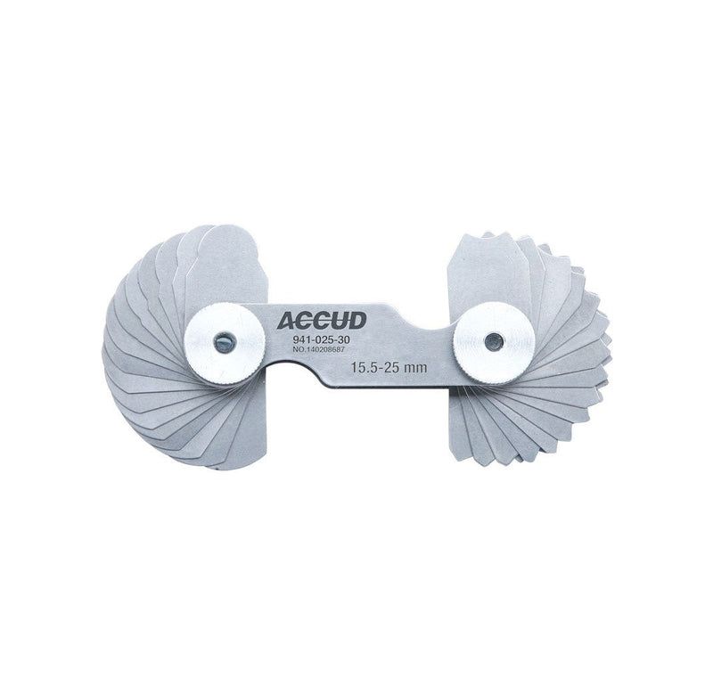 Accud | Radius Gauge 15,5-25mm-Toolcraft
