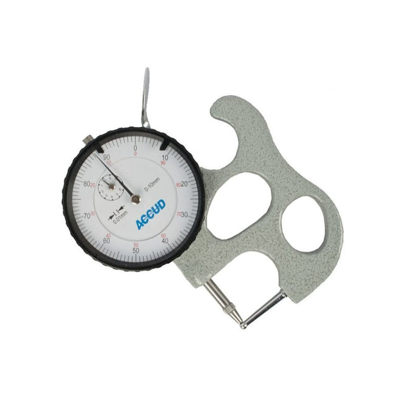 Accud | Tube Thickness Gauge 0-10mm-Toolcraft