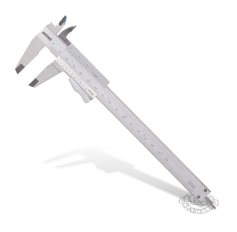 Accud | Vernier Calliper 0-200mm w/Thumb Clamp-Toolcraft